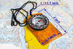 Lightweight Survival Compass – Perfect Gift for Scouts and Outdoor Adventurers