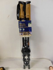 CASCADE Carbon Fiber Trekking Poles Mountain Tech Cork Grip Quick Lock NEW