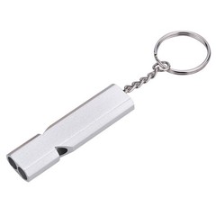 Small but Mighty 120dB Aluminium Alloy SOS Whistle for Outdoor Adventures