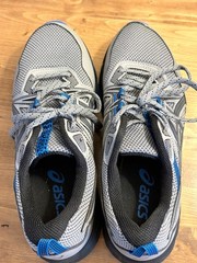 Asics Gel-Venture 8 Men’s Running Shoes Gray Blue Size 10