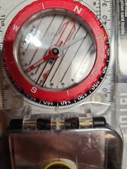 Brunton 15TDCL Mirrored Professional Compass Folding Map Magnifier NOS SEALED