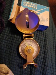 Lensatic Compass NEW in Box