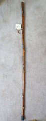 Whistle Creek Hickory Hiking Staff with Compass 54″