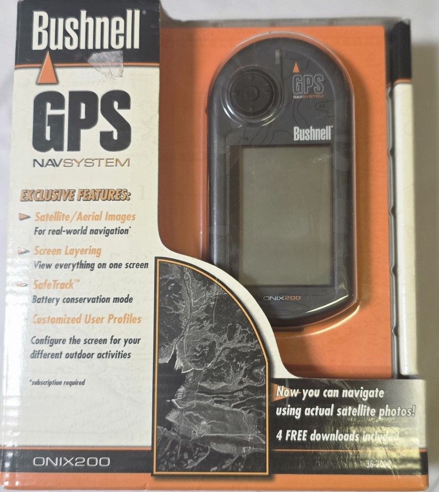 Bushnell GPS Onix 200 Handheld GPS Navigation NEW