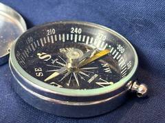 Vtg Broadway Compass Made In Japan Hiking Camping Direction Tool