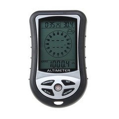 Portable Multifunction Altimeter Digital Compass Clock Barometer Thermometer xx
