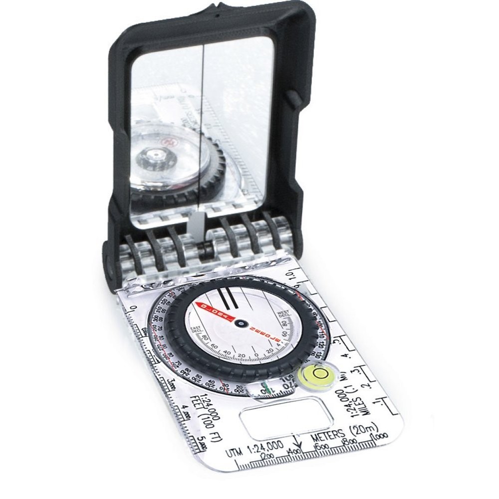 Brunton TruArc15 F-TRUARC15-DMIL-K-GL Compass Rare Earth Magnet, Glow, Mirrored