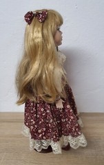 Artist doll porcelain doll 42 cm collector rarity Vintage