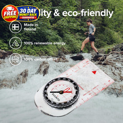 Compact Recreational Hiking Compass Simple to Use Outdoor Navigation Tool