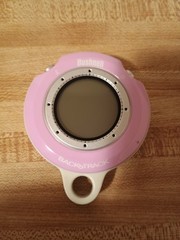AS-IS Bushnell BackTrack GPS Personal Location Device Compass 360052 Pink