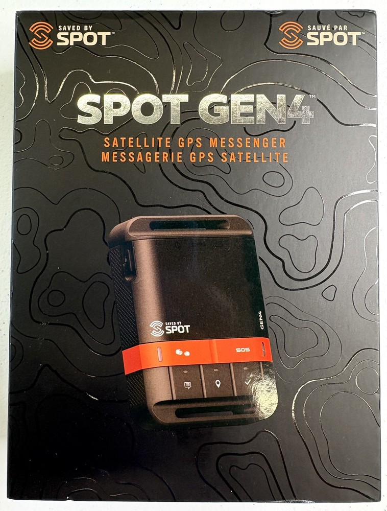 Spot Gen 4 Satellite GPS Messenger | Handheld Portable GPS Messenger, Used Mint