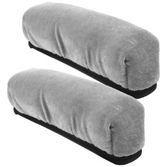 2Pcs Lightweight Grey Crutch Padding Soft Sponge Material Anti-Collision Covers