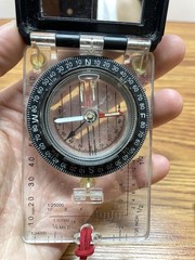 Silva Ranger, Model 515 – vintge compass with reflective mirror