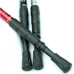 Trekking Stick Walking Hiking Poles Adjustable Folding Anti-Shock Sticks
