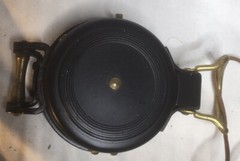 Vintage Engineer Lensatic Pocket Field Compass Black Made in Japan Original Box