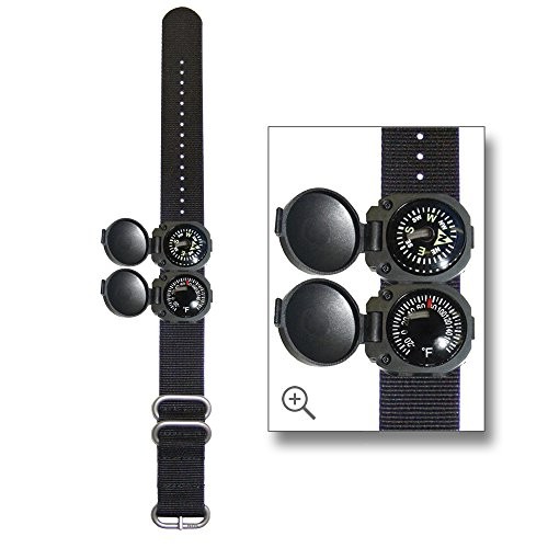 ArmArmour 3 – Shielded Wrist Compass and Thermometer Combo with Rugged