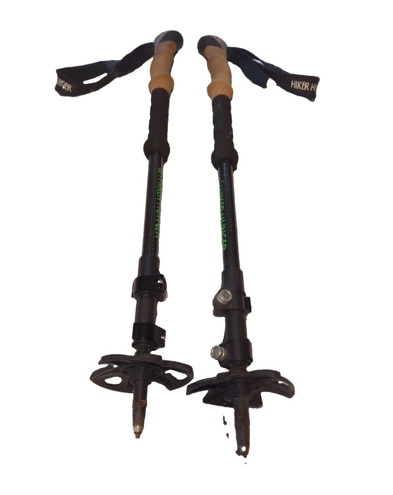 Sierra Mountain Gear Walking Stick Hiking Adjustable Light Weight Trekking Poles