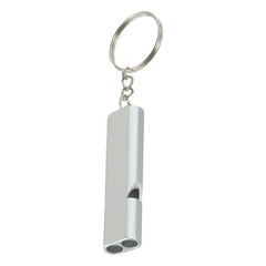 Small but Mighty 120dB Aluminium Alloy SOS Whistle for Outdoor Adventures