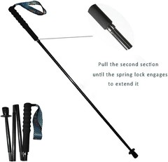 Portable Ultralight Carbon Fiber Trekking Poles – Compact & Durable for Hikers