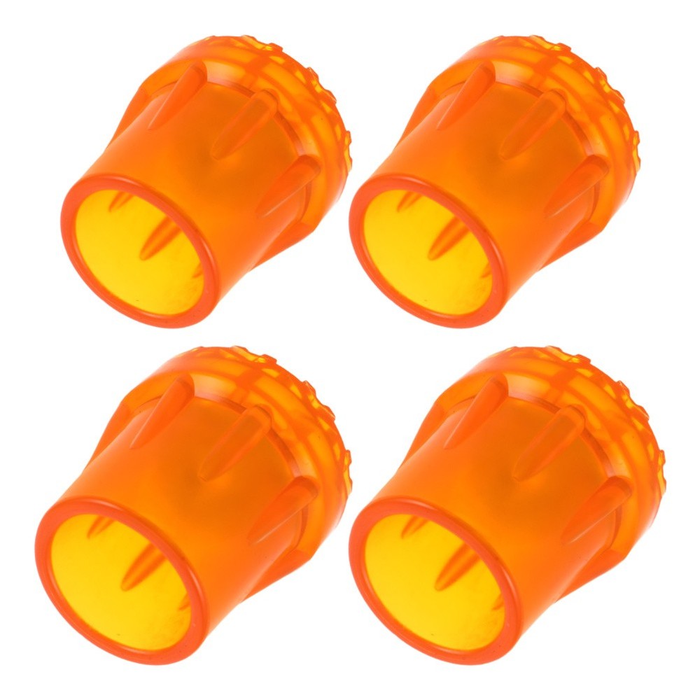 8 Pcs Underarm Crutch Foot Pads Walking Accessories Tips Cane Heavy Duty