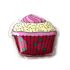 Hand Warmer Heat Winter Cute Cupcake Re Usable Novelty Pocket Travel