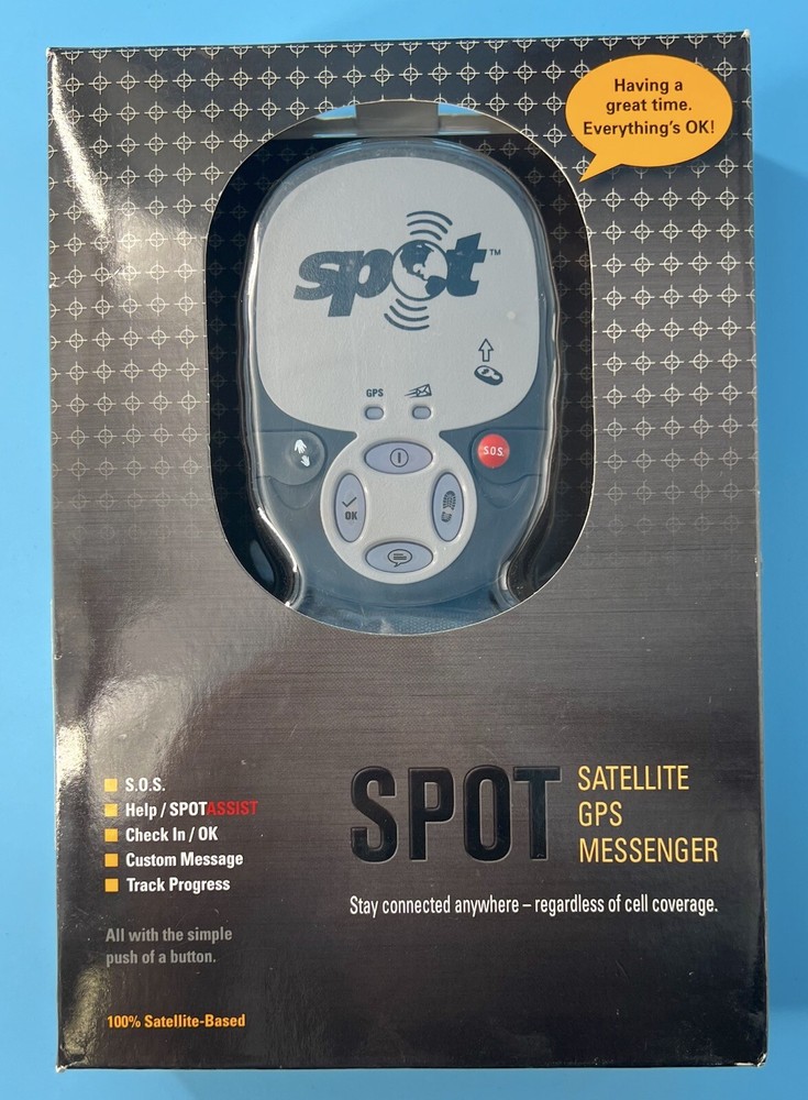 SPOT Satellite GPS Messenger 2 Handheld SOS – New
