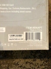 Nextar SNAP7 Automotive Mountable GPS Receiver 7-inch Display Tele Atlas MapsNEW