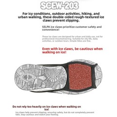 Silicone Crampons Ice Grips Cleat Over Shoes Covers Outdoor Snow Traction Cleats
