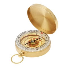 Outdoor Luminous Waterproof Portable Compass, Pocket Watch Style, Camping Hiking