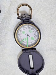 Vintage TC Engineer Compass Folding Pocket Directional Japan Works
