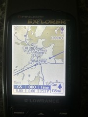 Lowrance iFinder Explorer Waterproof Handheld GPS Tested And Working