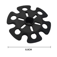 6pcs Trekking Accessory Set Snow Basket for Outdoor Walking Trekking Climbing