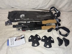 ALPIN LOACKER Collapsible Trekking Poles for Hiking Folding Pair