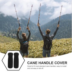 4PCS Crutch Handle Grips Anti-skid Crutch Handle Wraps Cane Hand Grips