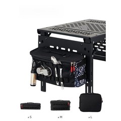 Hanging Camping Organizer with Detachable Carry Bag 36 12 17cm Oxford Fabric