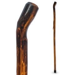 RMS Nature Wood Walking Stick – Wooden Hiking Stick and Trekking Pole with Le…