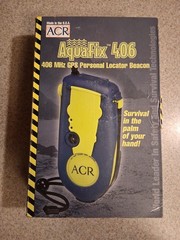 ACR Aquafix 406 Personal Locator Beacon Powers On