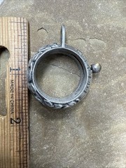COOL UNIQUE VINTAGE MANUAL COMPASS PEWTER & COPPER