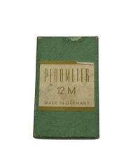 Vintage Compass 968 Mechanical Pedometer 12M Made in Germany w/ Box
