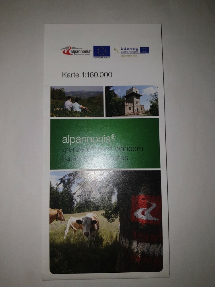 Hiking map Határtalan Vándorlás 1: 160 000
