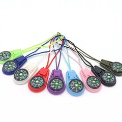 Compass for Kids Mini Compass Keychain Multi-Color Button Compasses for 10 pcs