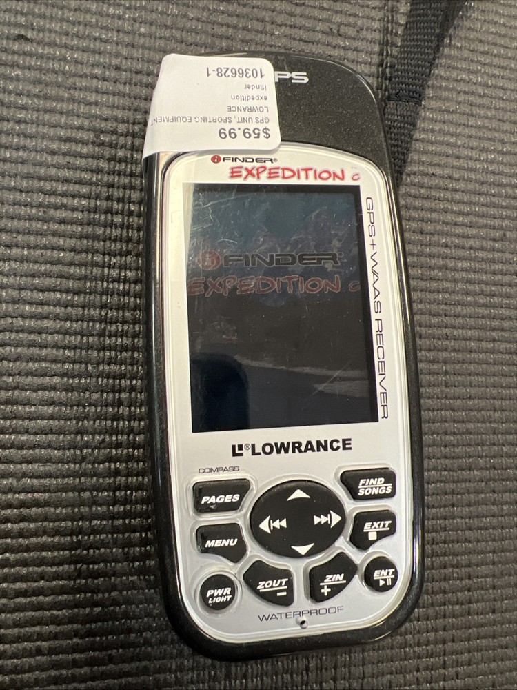 Lowrance iFinder Expedition C GPS + WAAS Receiver