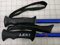 2 LEKI Enzian Trekking Poles- 140cm, Adjustable, Lightweight, Trekking 110-145cm