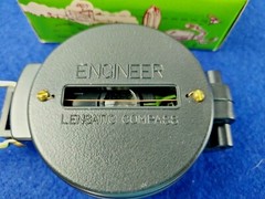 Vintage LENSATIC COMPASS Compass in Original Box japan model -300-p mint nos