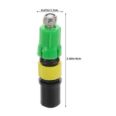 2Pcs Universal Fit Trekking Pole Internal Lock Expansion Tube Replacement Parts