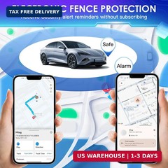GPS Tracker for Vehicles,Mini Hidden Car Tracker with Magnetic Case,No Monthly F