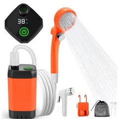 Adjustable Portable Shower for For camping 5 Levels Water Pressure System