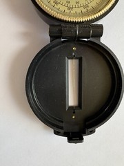 Black Plastic Engineer Directional Compass