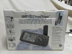 Garmin Personal navigator portable hiking GPS 3 runs on battery or DC cable