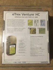 Garmin eTrex Venture HC Adventure Pack Handheld GPS Open Box
